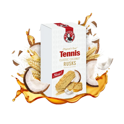 BAKERS TENNIS CLASSIC COCONUT RUSK 450G