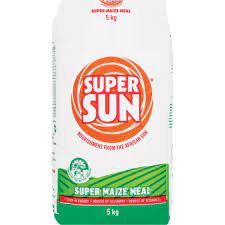 SUPER SUN MAIZE MEAL 5KG POLY BAG