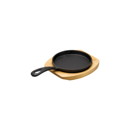 regent cookware cast iron pan with handle