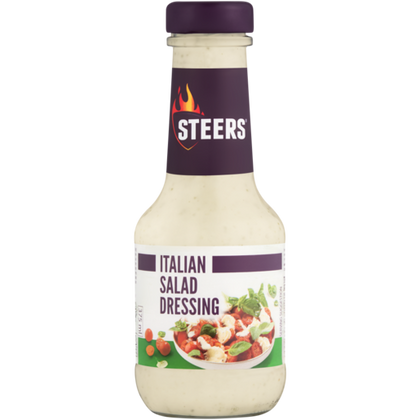 STEERS ITALIAN SALAD DRESSING BOTTLE 375ML