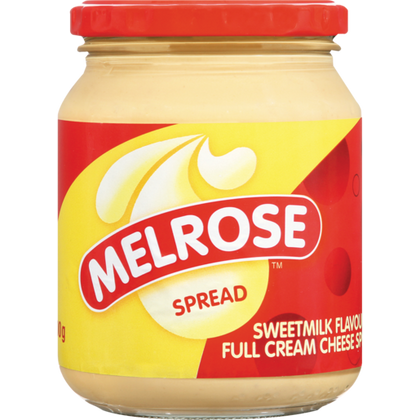 Melrose Cheese Spread Cheddar Full cream – 400g Jar