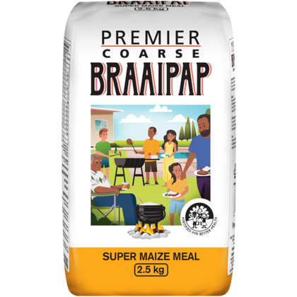 Premier Braai-Pap 2.5Kg Bag