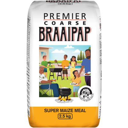 Premier Braai-Pap – 2.5Kg Bag