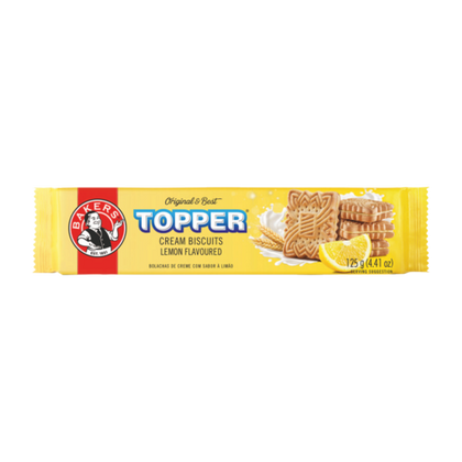 BAKERS TOPPER LEMON 125G