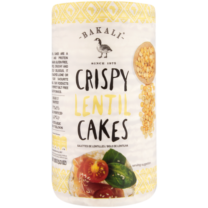 BAKALI CRISPY LENTIL CAKES 100G