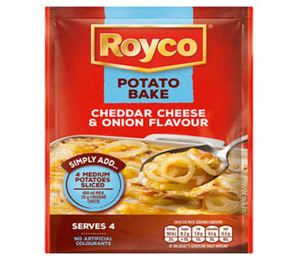 Royco Potato Bakes Cheese & Onion – 40g Sachet