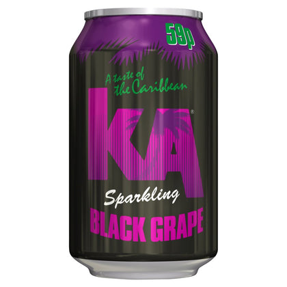 UK KA SPARKLING BLACK GRAPE 330ML