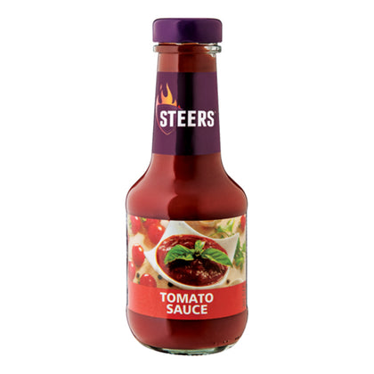 STEERS TOMATO SAUCE SQUEEZY 375ML