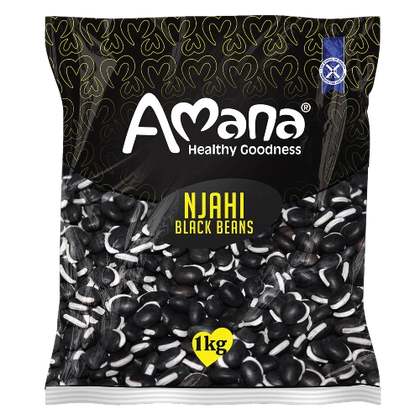 AMANA NJAHI BLACK BEANS 1KG