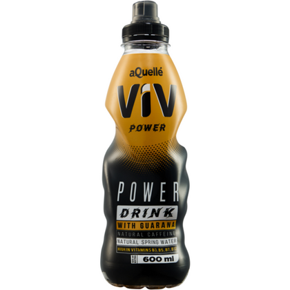 AQUELLE VIV SPORTS  DRINK 600ML POWER WTH GUARANA