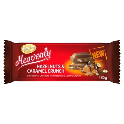 BEACON HEAVENLY HAZELNUT & CARAMEL CRUNCH 150G