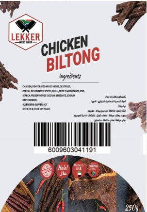 LEKKER CHICKEN BILTONG 80G