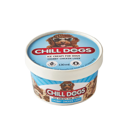 CHILL DOGS PARTY BOX 4 CUPS x 130ML