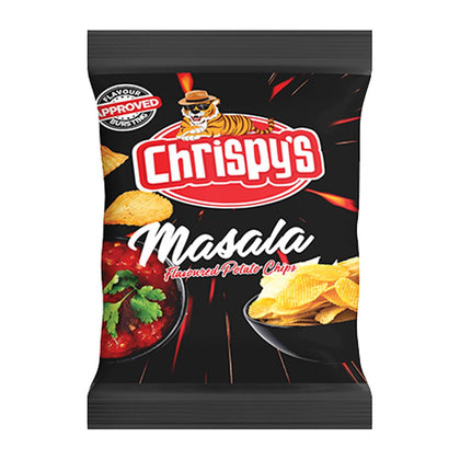 CHRISPYS MASALA FLAV CHIPS 120G