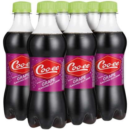 COO-EE SOFT DRINK GRAPE 300ML