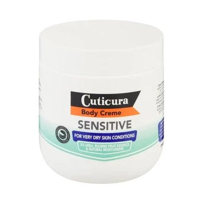 CUTICURA B/CRM- SENSITIVE V/DRY 450ML