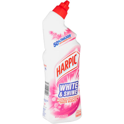 HARPIC 750ML WHITE & SHINE POT POURRI