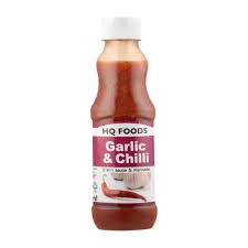 HQ FOODS GARLIC & CHILLI 500ML