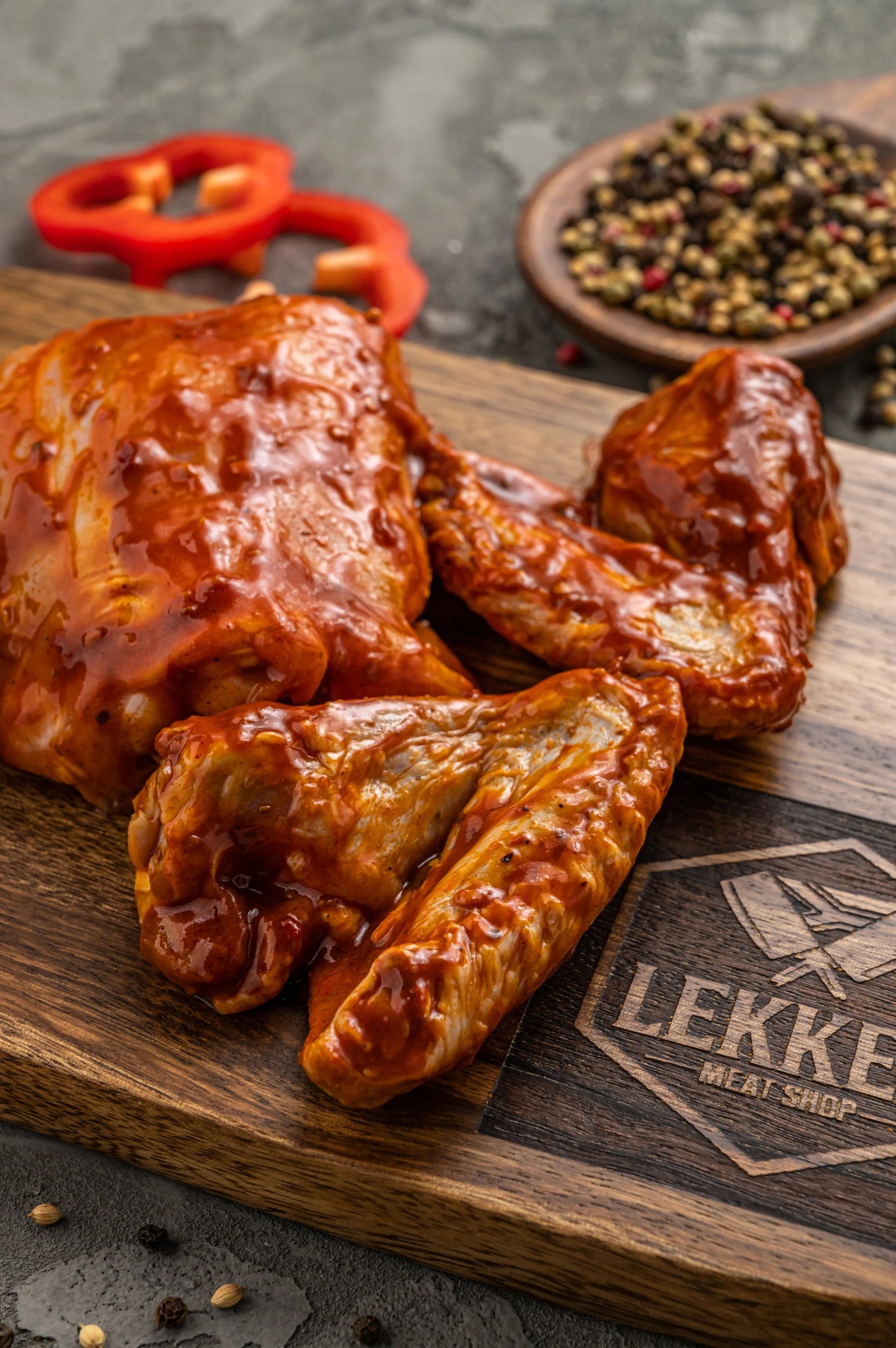 LEKKER MEAT CHICKEN PIECES GARLIC & HERB 500G
