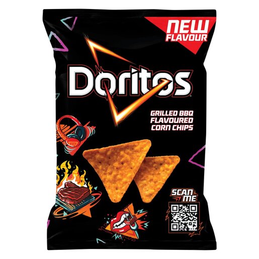 SIMBA DORITOS GRILLED BBQ FLAVOURED CORN 145G – Hyperama - South ...