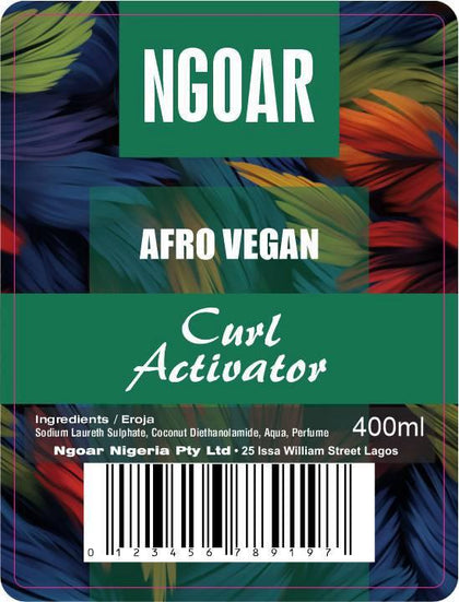 NGOAR AFRO VEGAN CURL ACTIVATOR 400ML