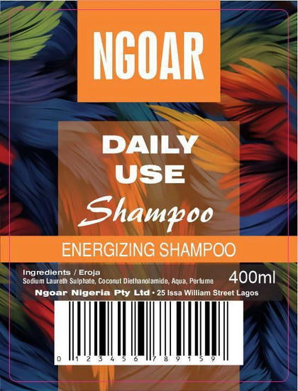 NGOAR ENERGIZING SHAMPOO 400ML