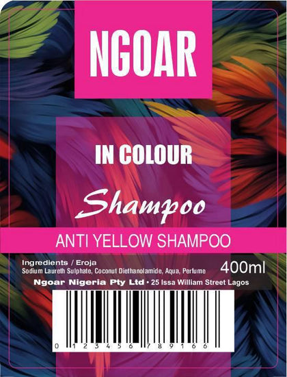 NGOAR ANTI YELLOW SHAMPOO 400ML