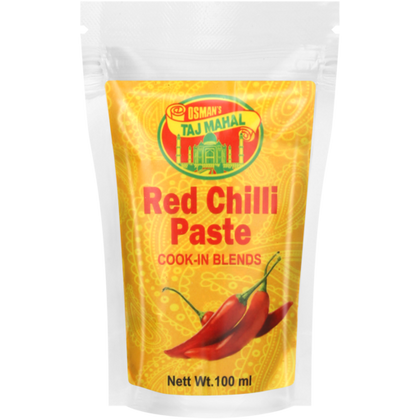 X OSMANS RED CHILLI PASTE 100ML