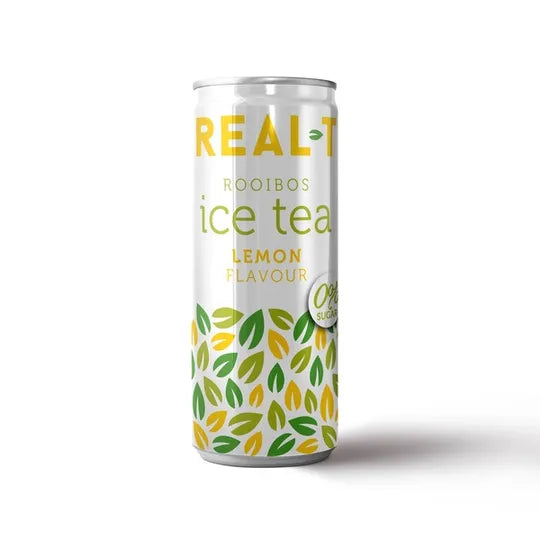 REAL-T ROOIBOS ICE TEA LEMON 300ML