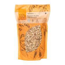 WOOLWORTHS BAKED PLAIN GRANOLA 750G