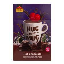 HUG IN A MUG WHITE HOT CHOCOLATE 240G PER BOX (10s)