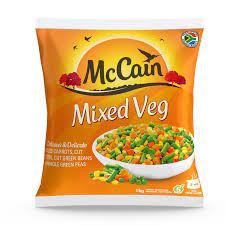 McCain Mixed Vegetables 1kg