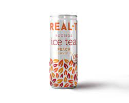 REAL-T ROOIBOS ICE TEA PEACH  300ML