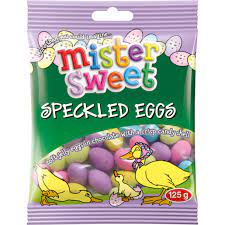 Mr Sweet Speckled eggs Giant 125g Packet