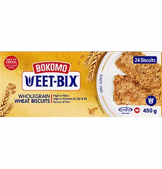 BOKOMO WEETBIX BREAKFAST BISCUIT WHOLEGRAIN 187G