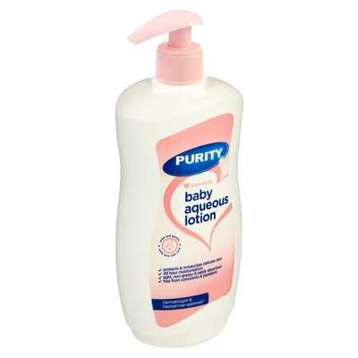 Purity Special Baby Aqueous Lotion Pump 500ml Tub