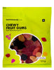 WOOLWORTHS CHEWY FRUIT GUMS 125G