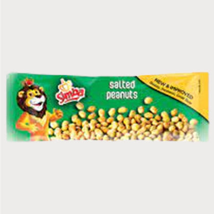 SIMBA SALTED PEANUTS SNACK TIME 60G