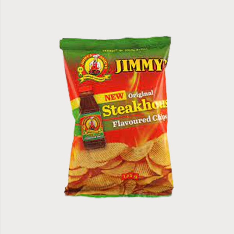 JIMMY'S STEAKHOUSE FLAVOURED CHIPS ORIGINAL 125G