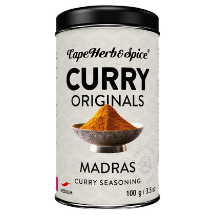 CAPE HERB & SPICES CURRY ORIGIONAL MADRAS 100G