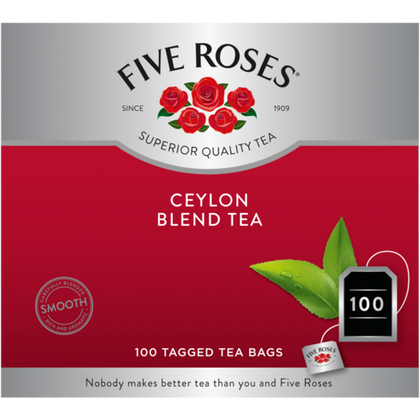 FIVE ROSES 100s TAGGED TEABAGS 250g