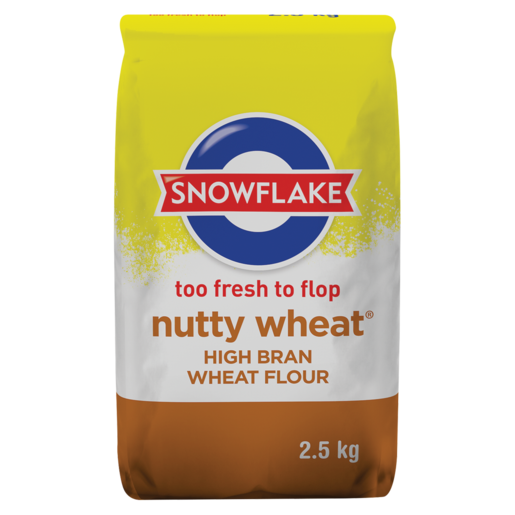 SNOWFLAKE NUTTY WHEAT HIGH BRAN FLOUR 1KG