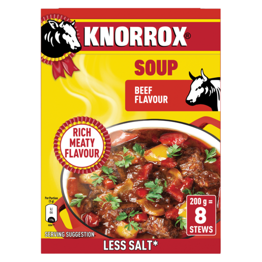 KNORROX SOUP 100G UNIT 1 BEEF