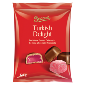 BEACON TURKISH DELIGHT CHOCOLATE 125G