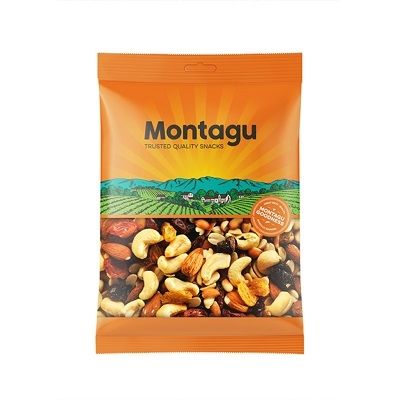 MONTAGU  MIXED NUTS & RAISINS 250G