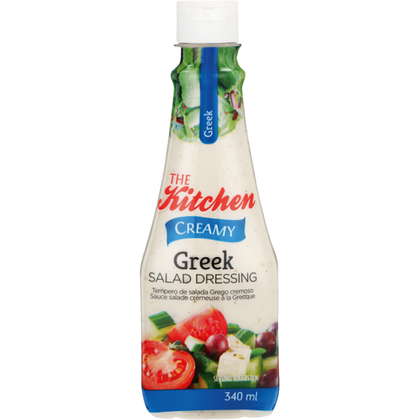 THE KITCHEN CREAMY GREEK SALAD DRESSING 340ML