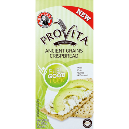 BAKERS PROVITA ANCIENT GRAINS 500G