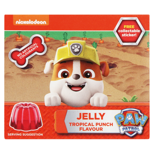 NICKELODEON PAW PATROL JELLY 80G TROPICAL