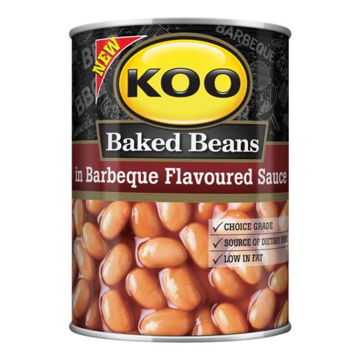 KOO BKD BEANS IN SCE 410G BBQ FLAVOUR
