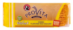 BAKERS PROVITA VITASNACK CHEESE FLAVOURED RICE CRACKERS 100g